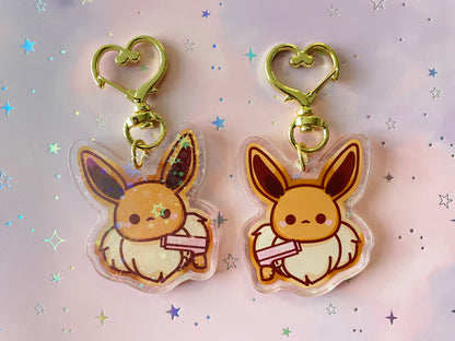 Eeveelution Keychain Holo