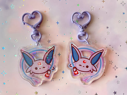 Eeveelution Keychain Holo