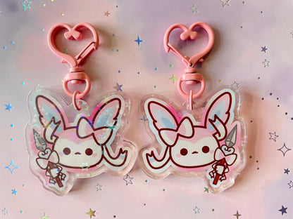 Eeveelution Keychain Holo