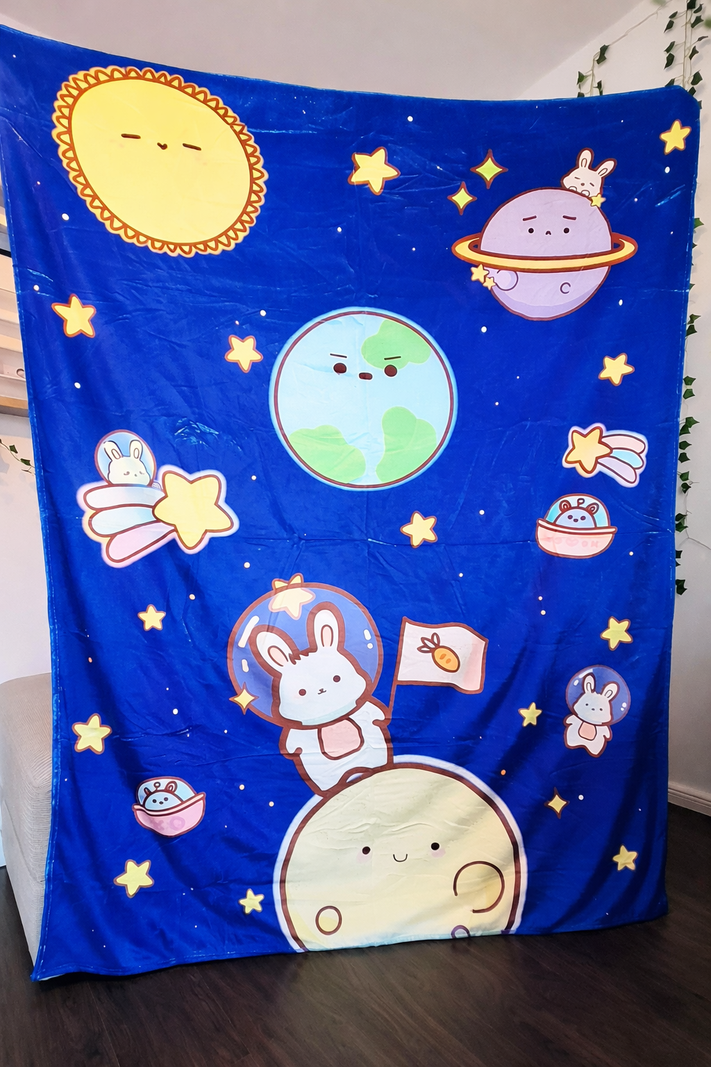 Space Bunny Cosy Blanket
