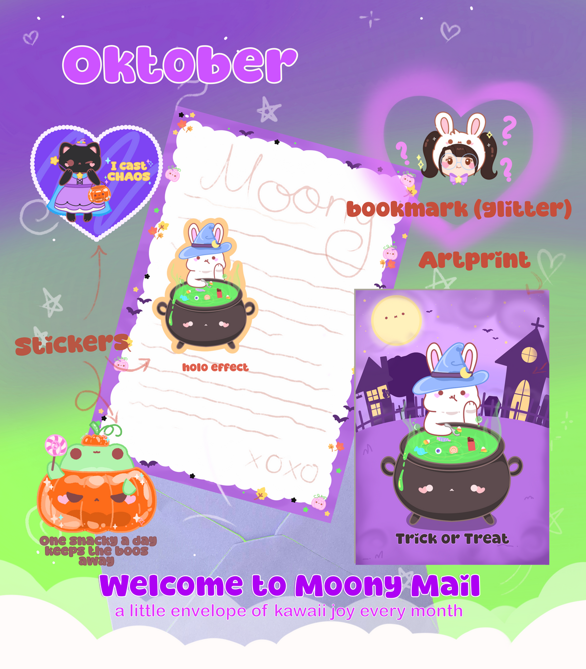 Moony Mail - Snail Mail Club