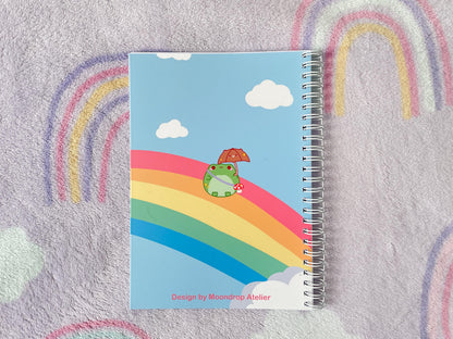 Rainbow Frog Sticker Album | DIN A5