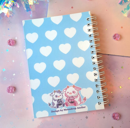 Bubble Tea Cow Sticker Album | DIN A6