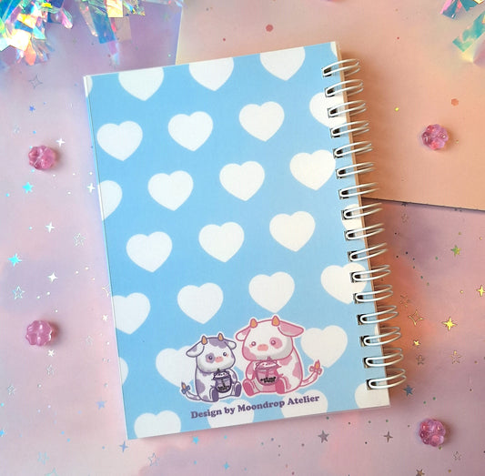 Bubble Tea Cow Sticker Album | DIN A6