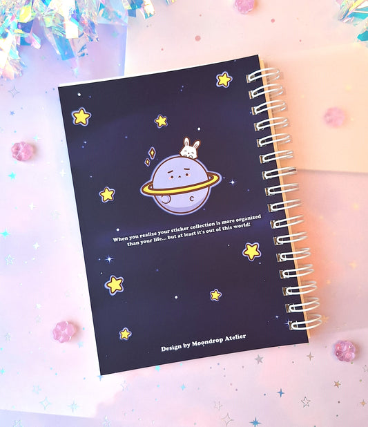 Bunny Astronaut Planet Sticker Album | DIN A6