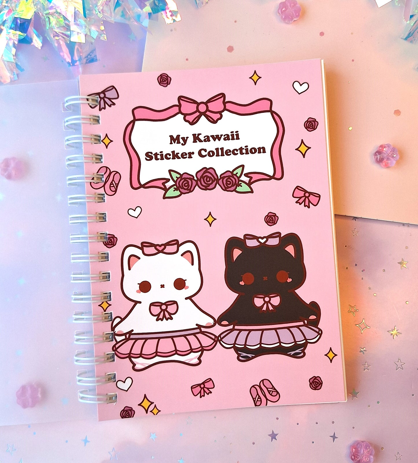 Ballerina Cat Sticker Album | DIN A6