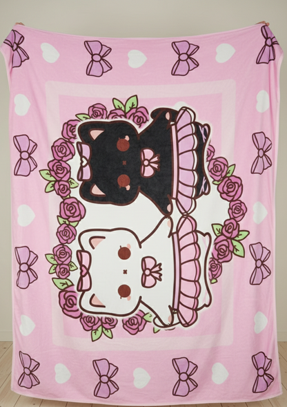 Ballet Cat Cosy Blanket