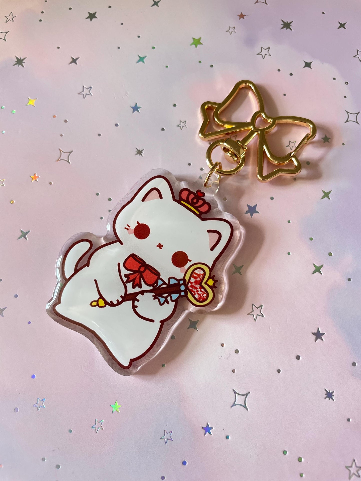 Cat Queen Keychain