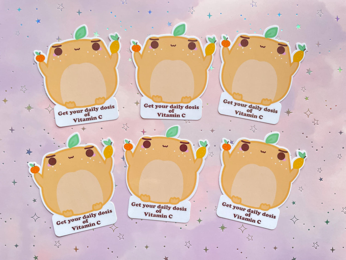 Frosch Vitamin Sticker Kawaii