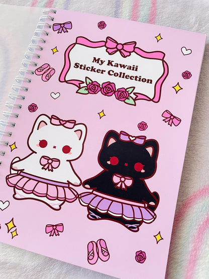 Ballerina Cat Sticker Album | DIN A5