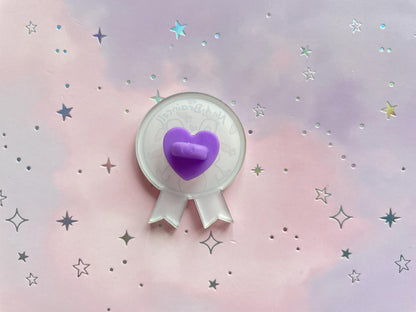 Bunny Braincell Reward Pin | Nr.1 Braincell Pin | Couple BFF Gift