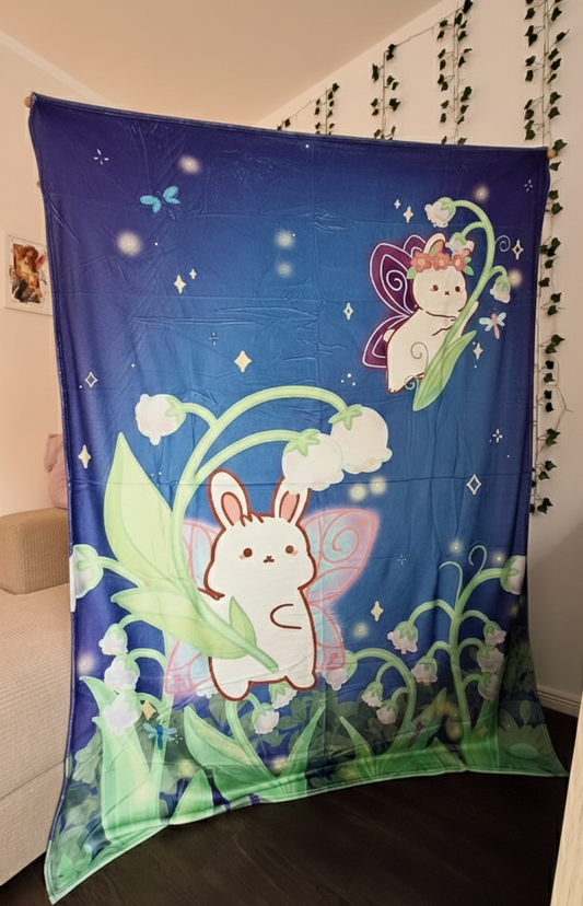 Fairy Bunny Cosy Blanket