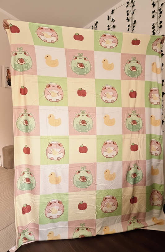Froggy Love Cosy Blanket