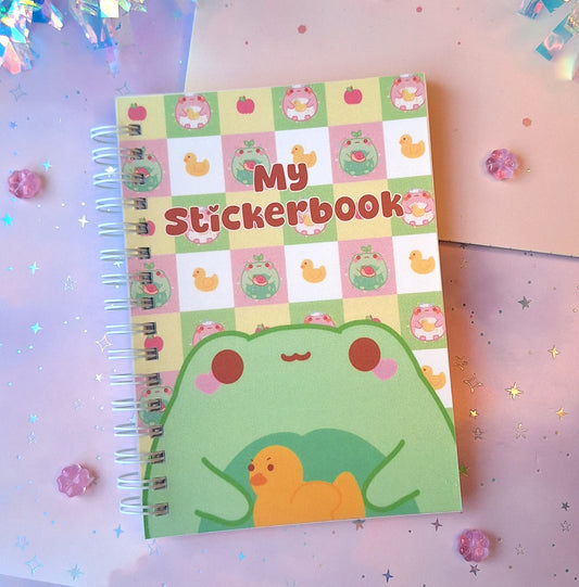 Silly Frog Duo Sticker Album | DIN A6