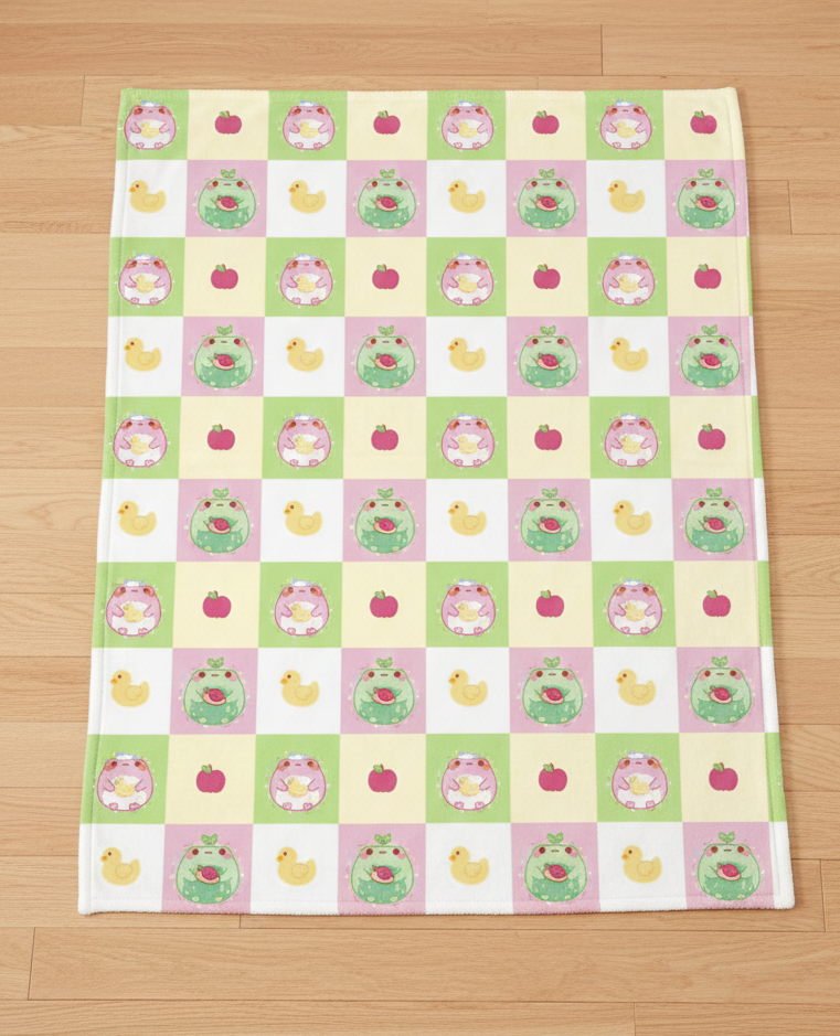 Froggy Love Cosy Blanket