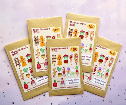 Mochimaru's BBQ Mytsery Stickerpack